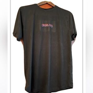 Cactus Man Berlin Rainbow Graphic SS Shirt Sz Medium Ricky Singh Denim Flowers